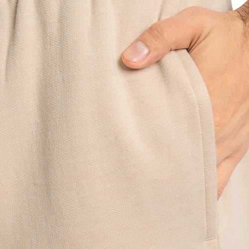 Image of Fruit of the Loom Eversoft Fleece Elastic Bottom Sweatpants with Pockets, Relaxed Fit, Moisture Wicking, Breathable