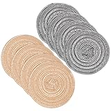 Procédé de tissage : L'artisanat tissé à la main et les différentes couleurs donnent à ces nappes une texture et un toucher uniques, pouvant servir de décorations de bureau pour embellir votre maison et rehausser votre goût.