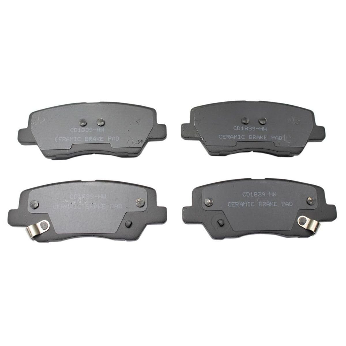 Amazon.com: Kcivsou Rear Posi Ceramic Disc Brake Pad Set CD1839  