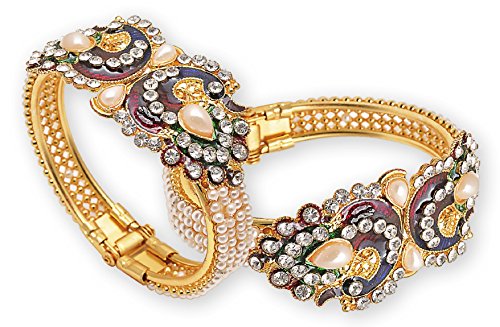 Image of JDX Gold Plated Adjustable Gand Bracelet for Girl & Women