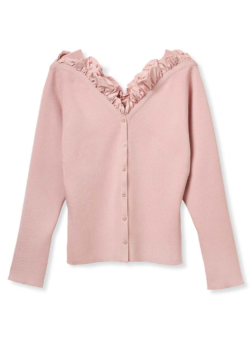 Amazon | [セルフォード] HMコラボハートネックリブニットプル