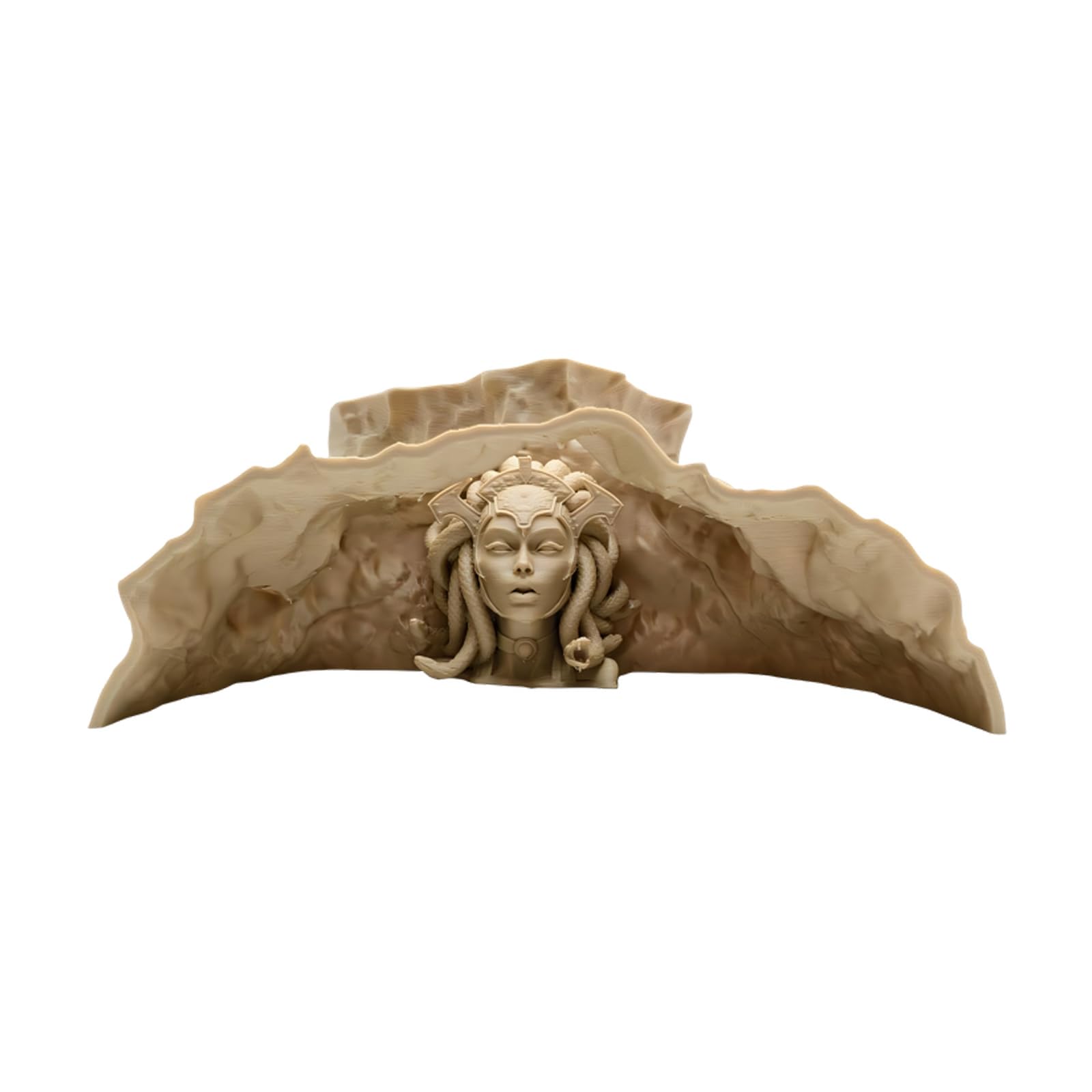 GMBYLBY Medusas Gorgons Ornaments Ancient Greek Medusas Gorgons Statue Figurines Sculptures Tanks Accessory Aquariums Medusa Cave
