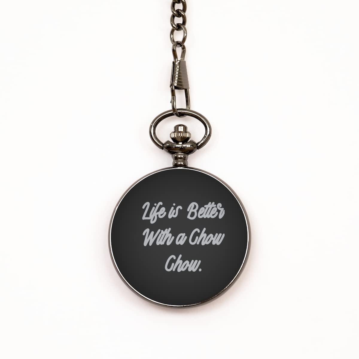 Love Chow Chow Dog Pocket Watch, Life is Better with a Chow Chow., Unique Gifts for Pet Lovers