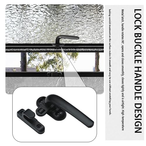 Ventana de metal rectangular de montaje empotrado con vidrio templado 3