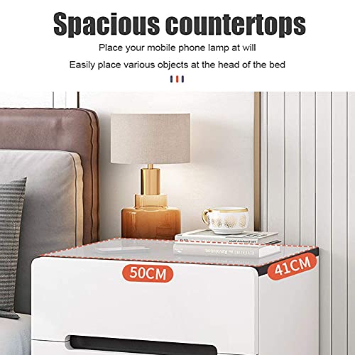 Table de chevet moderne pour optimiser le rangement de votre chambre à coucher - 6