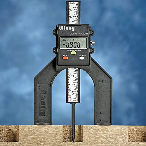 Wixey WR25 3 Inch Mini Digital Height Gauge thumb #4