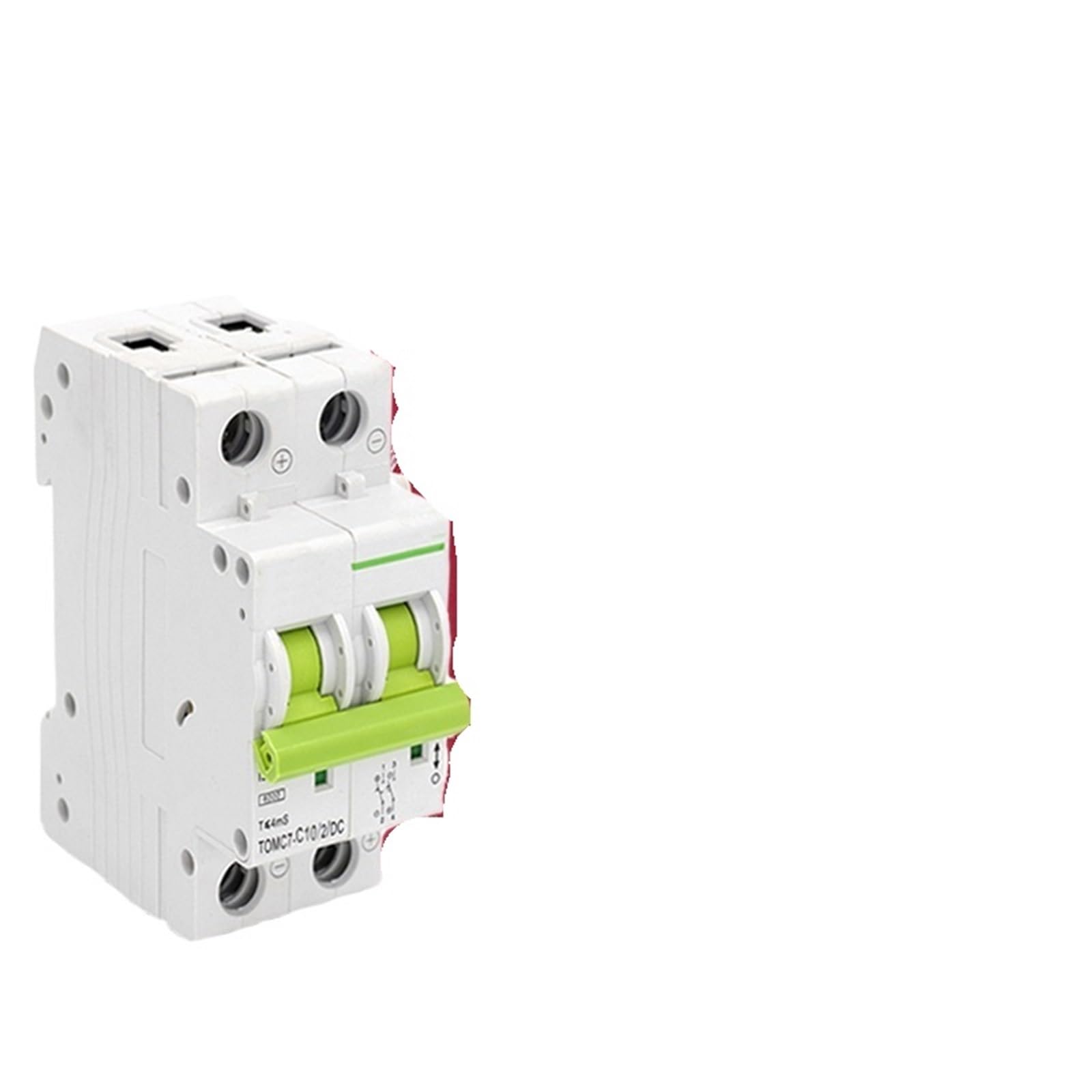 QQGGXWN 32A 63A 100A 125A DC Circuit Breaker 550v 1000v TOMC7-C10/2/DC(1P 63A)