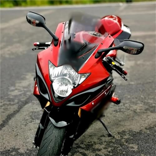 Espejo retrovisor para motocicleta con intermitentes LED de alta visibilidad para GSXR 600 4