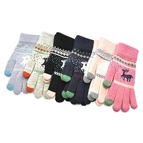 Luvas, Andoer 1 par de luvas de inverno luvas térmicas Luvas quentes ao ar livre para tela de toque
