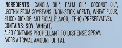 Miniatura 4 de Pam - Aerosol antiadherente para cocinar, Happy Baking, con harina, peso neto, 5 onzas (4.97 oz) cada uno, paquete de 2