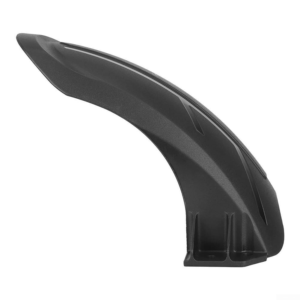 KUGOO - Parafango anteriore per KuKirin per scooter elettrico G2 Max, protezione frontale contro fango e spruzzi d'acqua, nero (anteriore)