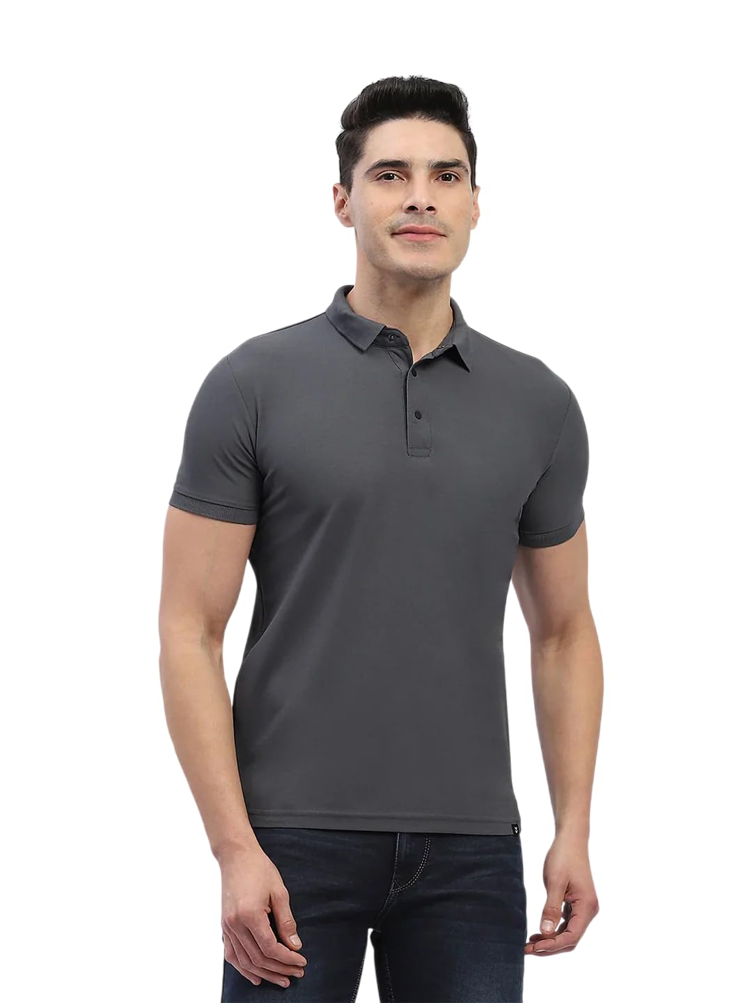 hummel Jaye Half Sleeves Golf Polo T-Shirt for Men – 100% Polyester – Regular Fit Lightweight Breathable Stylish Activewear for Golf, Casual Wear & Outdoor Activities-picture-32