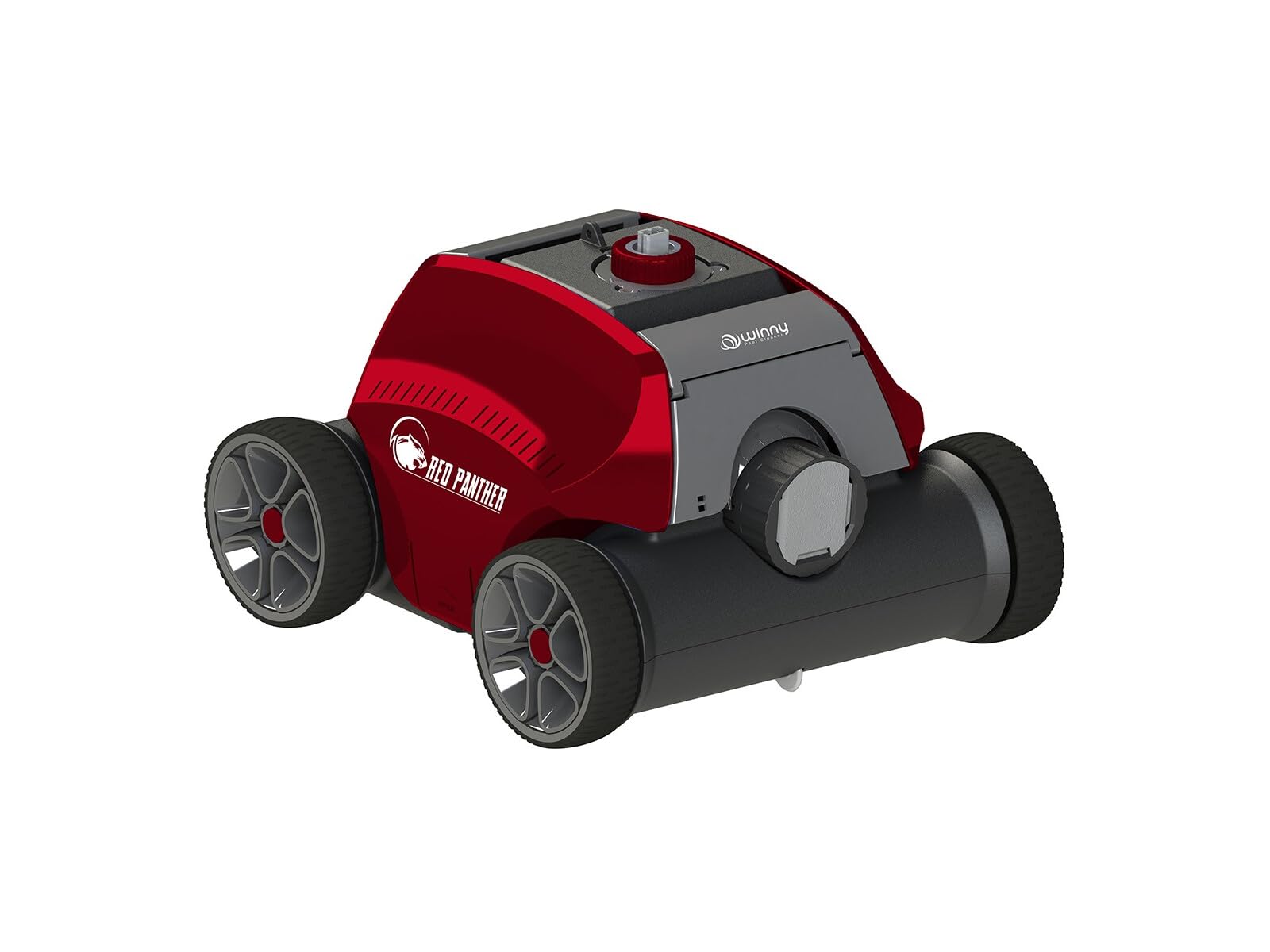 NETSPA - RO-PANTHER1 - Robot pour Piscine Panther - Autonomie jusqu'à 120 Minutes - Capacité de Filtration 10-11 m3/h - Temps de Charge 6h (complète) et 3-4 h (Rapide)