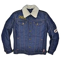 70％引】（2885）ランブル RUB-032 ブラック（M）デニムジャケット