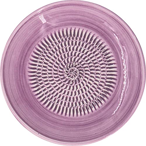 evergrate Keramikreibe im Motiv Brombeere mit Küchenpinsel und Rezeptheft Cover