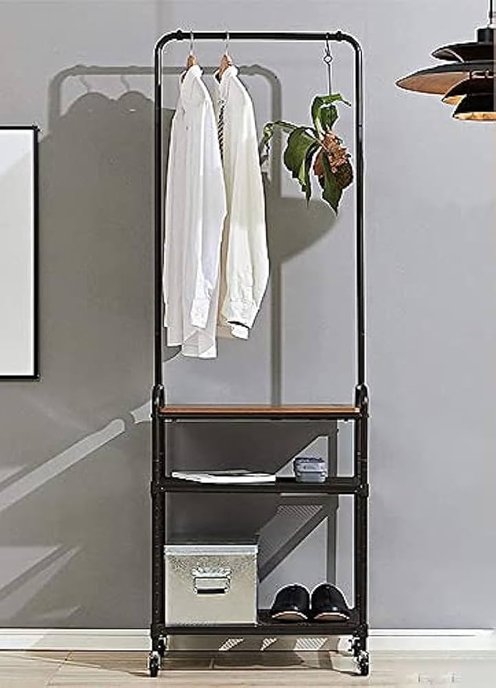 Amazon Basics ハンガーラック ブロンズ 収納 Amazon｜Amazonベーシック ハンガー ラック ワードローブ 収納