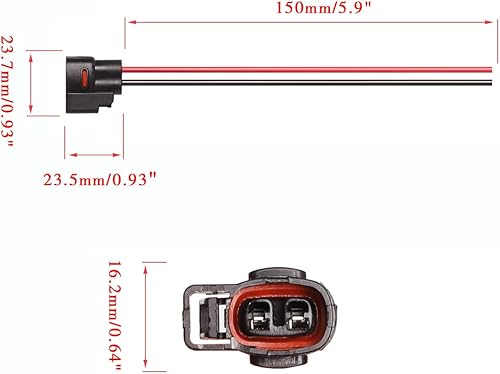 Miniatura 7 de ENA Juego de 3 bobinas de encendido rojas 6 bujías platino 6 conectores y juego de cables compatibles con Lexus Toyota GS300 IS300 SC300 Supra 3.0L