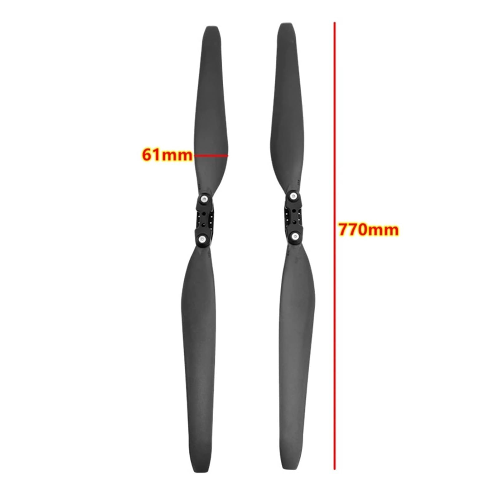 Elica pieghevole 30112 CW CCW per drone | Set di eliche drone in nylon da 30 pollici con pale CW e CCW per sostituzione e manutenzione(NO.4 Detail list)