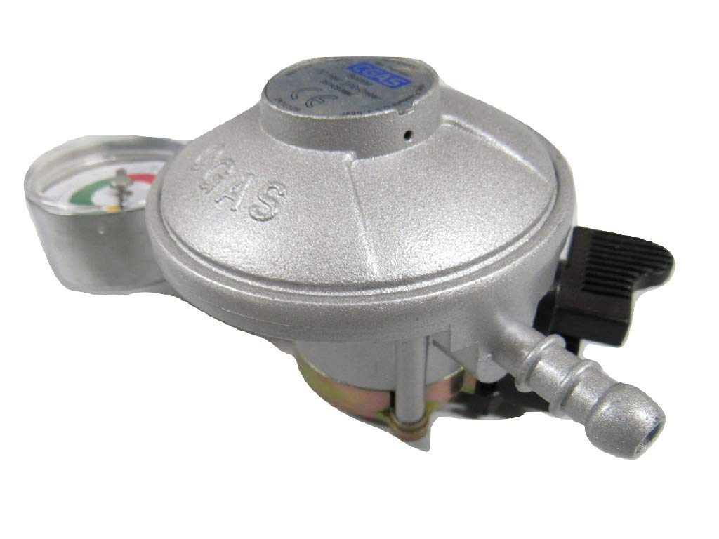 Secure Fix Direct Butane Gas Regulator With Gauge 21Mm