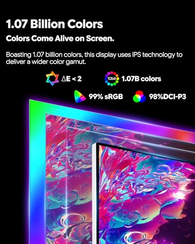 Image of P27S 27 inch 2k 320Hz Glossy Gaming Monitor, IPS Panel, 10-Bit Color, 99% sRGB, 98% DCI-P3, 1ms, VRR, HDR, Eye Care (Minimalist - with Stand x2)