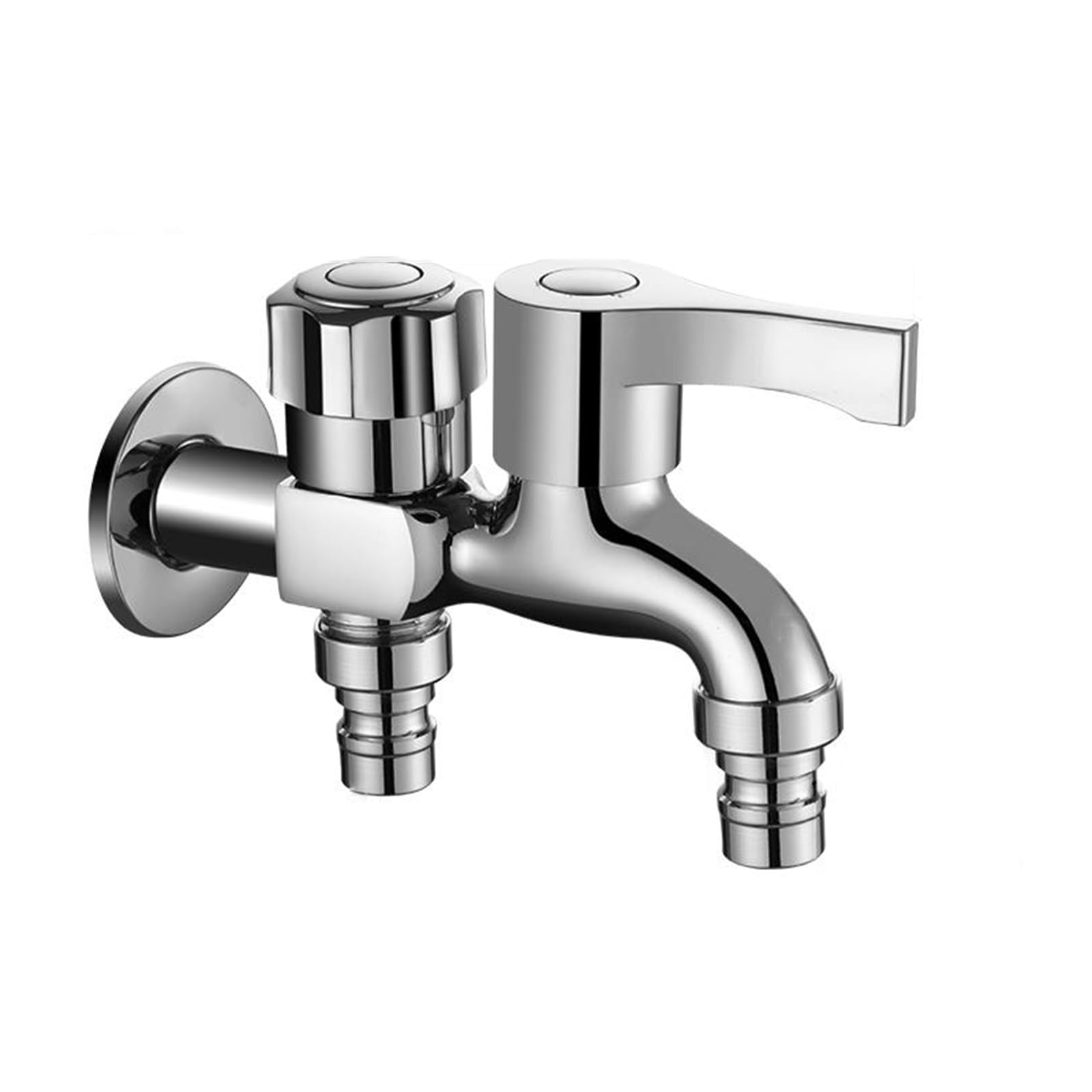 Amazon | ZGHQHCDRH 蛇口 ダブル 水栓 2口 屋外 万能ホーム諸口水栓 G1