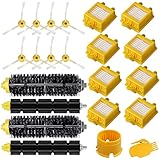 22 Stück Ersatzteile Zubehör Kits Kompatibel mit iRobot Roomba 700 Serie 760 770 772 774 776 780 782 790 Staubsauger Filter Seitenbürsten Borstenbürste