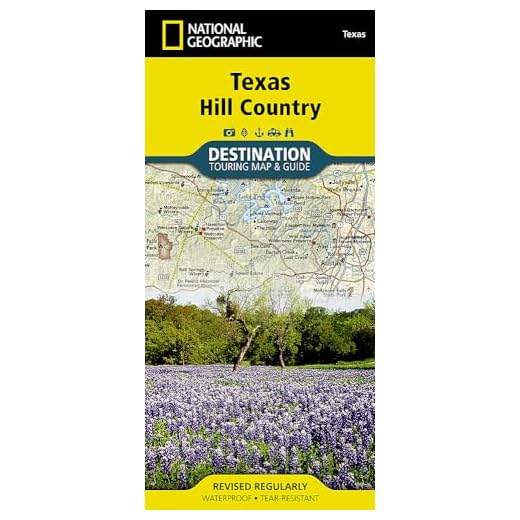 Texas Hill Country Map (National Geographic Destination Map)