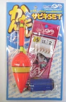 Amazon | かんたんサビキセット 針5号、ウキ12号、カゴ錘 付