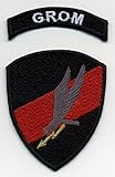 GROM-Set - Self-Adhesive Backing - Embroidered Patch/Badge/Emblem