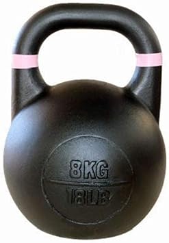Kettlebells AGYH Competitive Competition, Black, Muscle Training Strength Training Dumbbell Barbell, 8kg/12kg/16kg/20kg/24kg Size 8kg/17.6lb