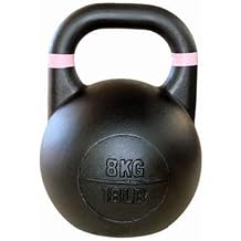 Kettlebells AGYH Competitive Competition, Black, Muscle Training Strength Training Dumbbell Barbell, 8kg/12kg/16kg/20kg/24kg Size 8kg/17.6lb