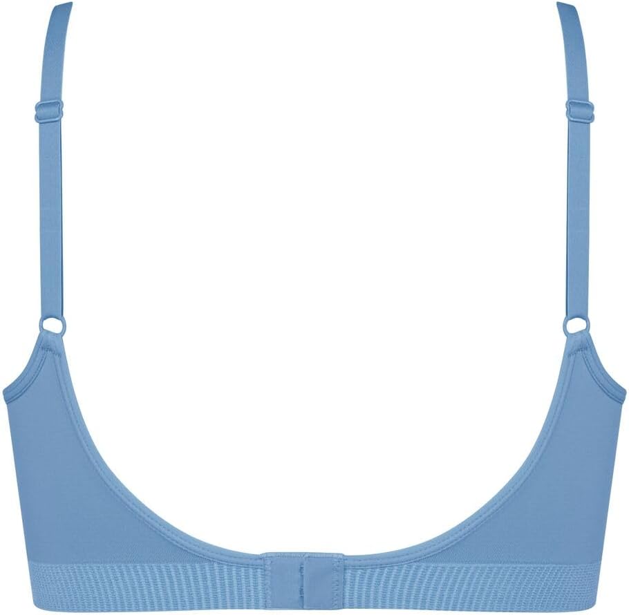Sloggi Padded Bralette Ever Camomile Non Wired Hook & Eye Bra Seamless Lingerie