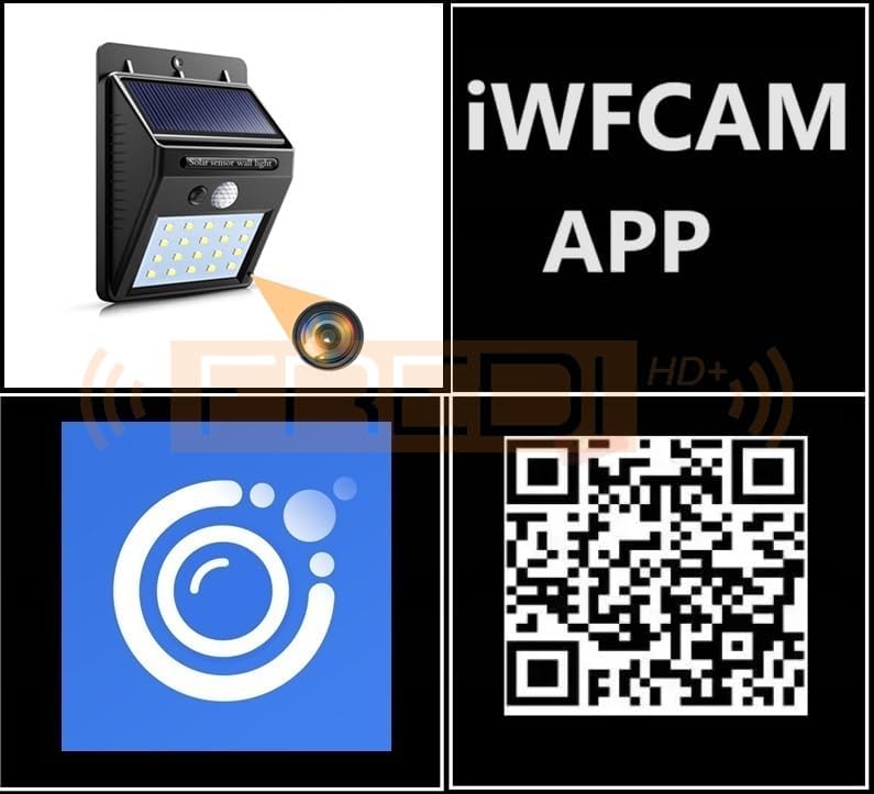 Image of FREDI HD PLUS Wi-Fi Solar Light Camera | 1080p Full HD Video Recording | Motion Detection | Multi-User Access | Wi-Fi Live View on Mobile & PC | Smart Loop Recording | Solar-Powered 24x7 Operation