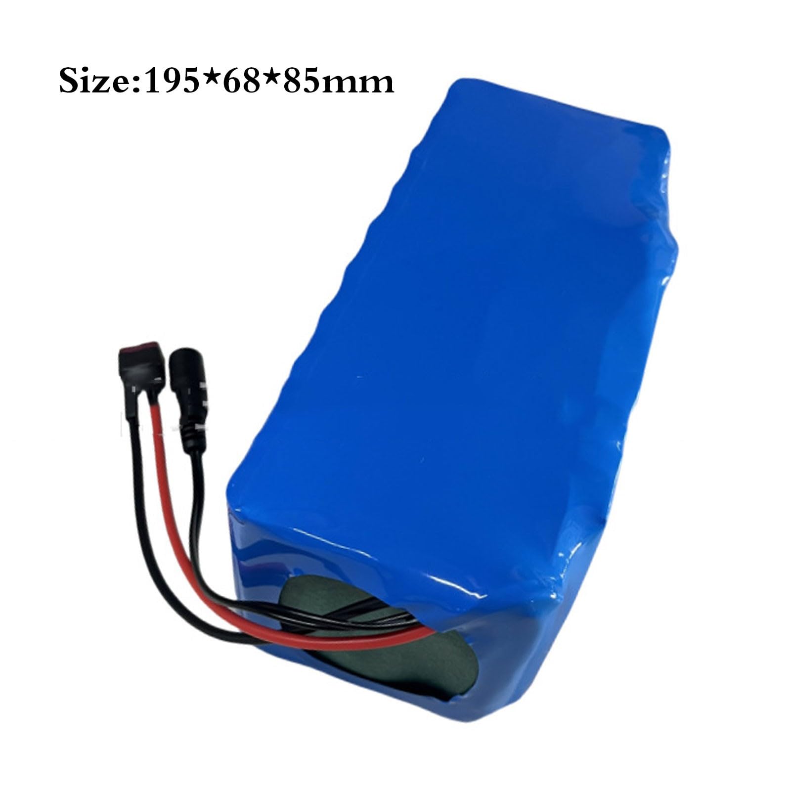 72V 60Ah 20S2P Batería para Bicicleta Eléctrica Batería Impermeable De Iones De Litio Batería De Litio De Repuesto para Patinete Eléctrico Carcasa de PVC impermeable 72V 60Ah,3lines+DC