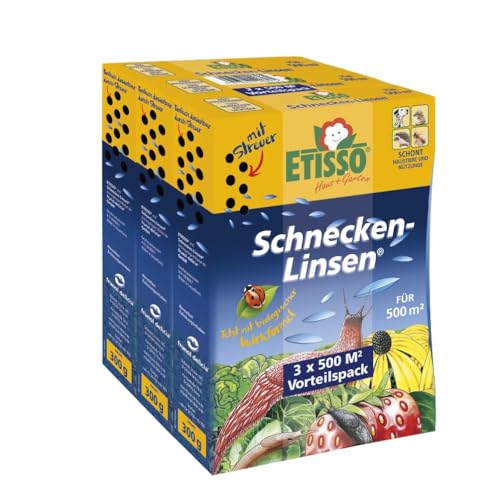 Etisso Schnecken-Linsen Vorteilspack 3x300 g.= 900 g