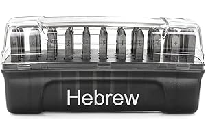 ImpressArt Hebrew Signature Letter Stamp Set