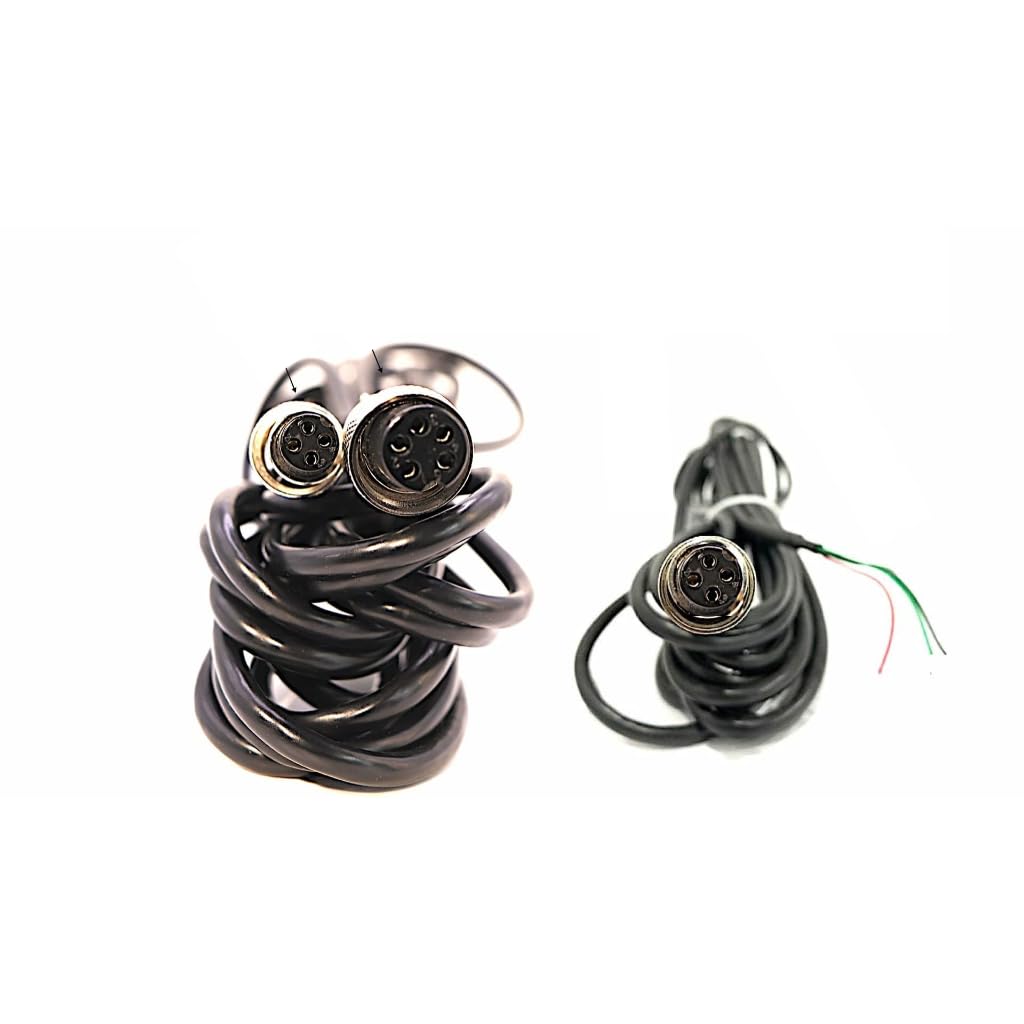 Liberty LS-7515 Indicator Cable 15 ft – 5 Prong to 5 Prong, Scale Indicator Cable, 24 AWG Copper Wire, Shielded PVC Durable Connection for Weighing Systems
