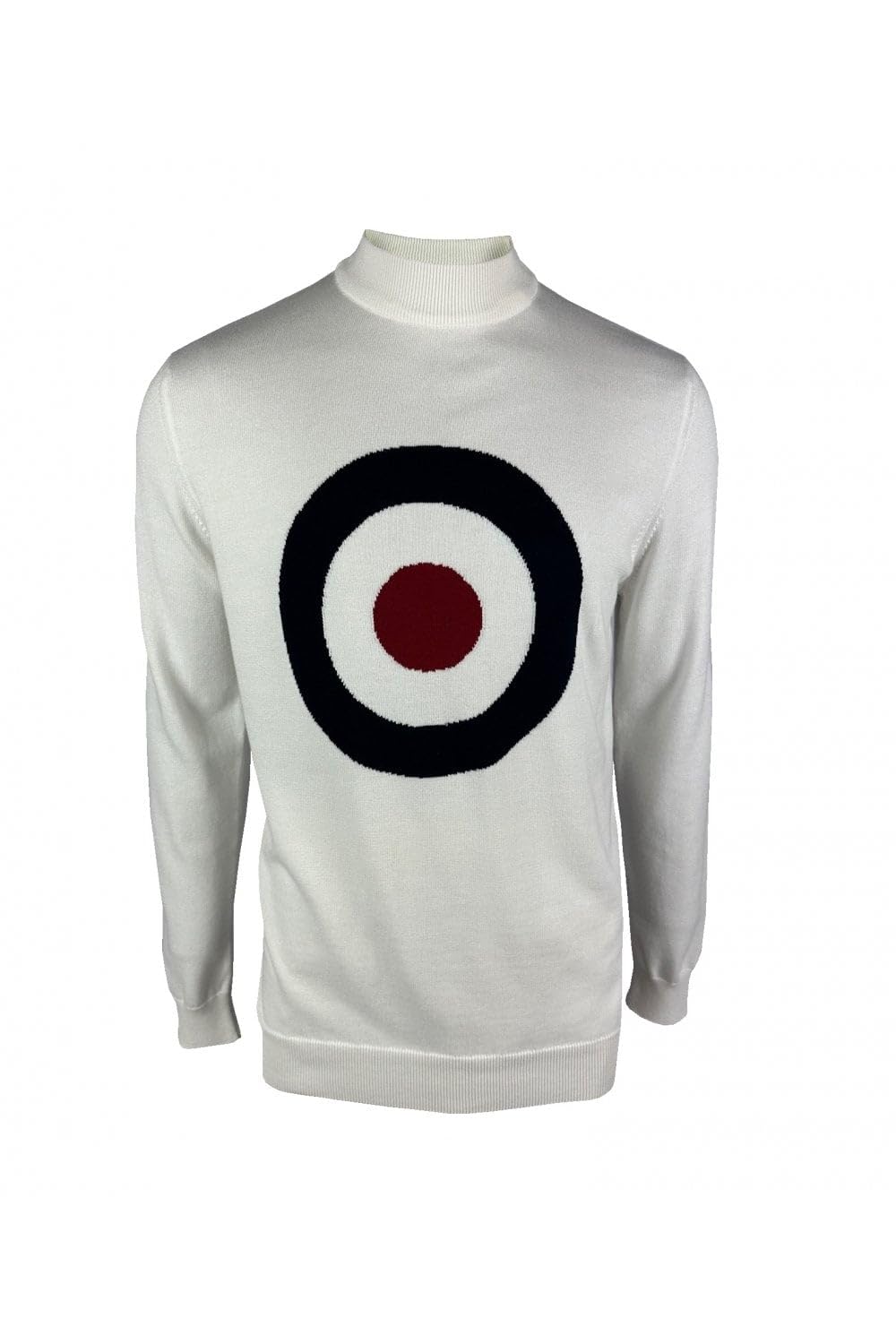 Ska & Soul Ecru 'Moon' Fine Gauge Long Sleeve Turtle Ss/2524 Xxl