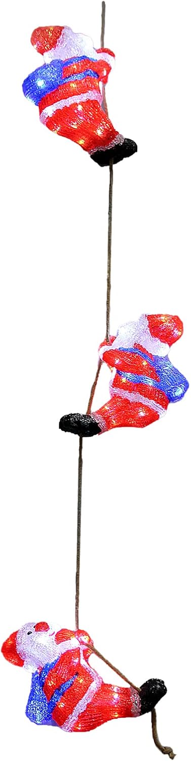 Deuba Kerstfiguur Kabouter LED 29,5 cm – afbeelding 8