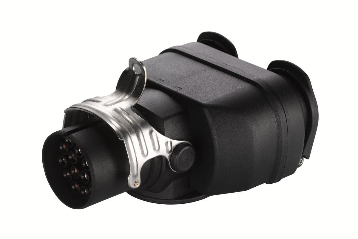HELLA 8JA 005 952-061 Adattatore, Presa corrente, 24V, Spina 15<-->7/7, Cavo 155mm