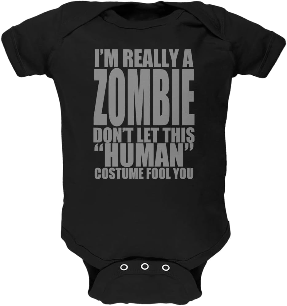 Old Glory Halloween Human Zombie Costume Soft Baby One Piece