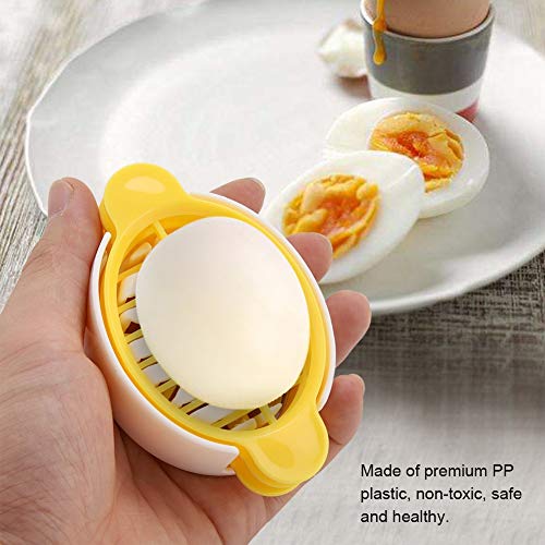 Plastic Egg Slicer, Kitchen Egg Cutter Fruit Slicer Boiled Eggs Chopper For Cutting Slicing Eggs, Kitchen Utensil #TOP5