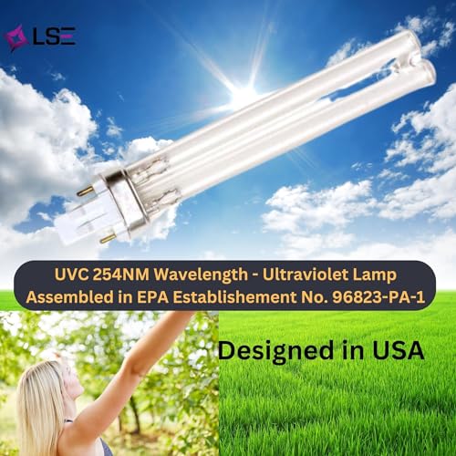 LSE Lighting Lâmpada UV 13W 13-watt GX23 para uso com Amilair BEUV RB-13