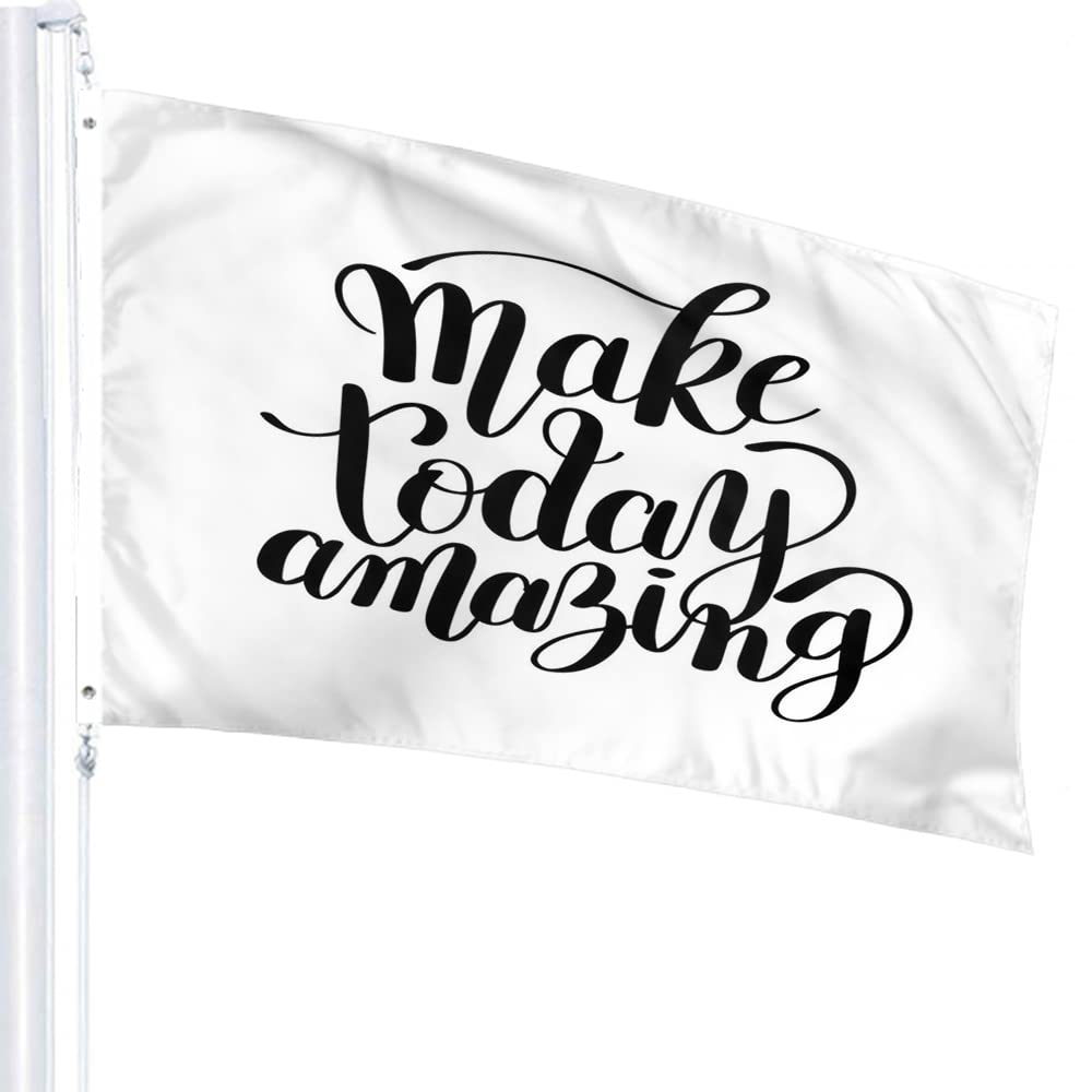 HGOD DESIGNS Gartenflagge „It's A Good Day“ – 30,5x45,7 Cm, Baumwollleinen, Wasserdicht, Doppelseitig Bedruckt