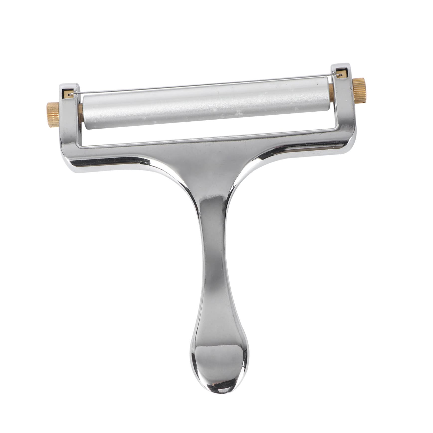 OFFSCH Alloy Cheese Cutter with Ergonomic Handle Manual Butter Slicer for Home Use Compact Cheese Cutting Tool for Cakes Pastries and More for Kitchen and Restaurant