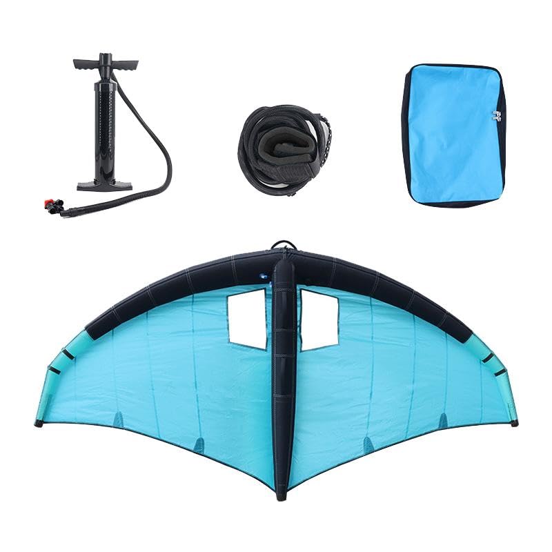 rockible Inflatable Surfing Wing Windsurfing Sail Lightweight Stable Inflatable Kite Hydrofoil for Outdoor Surfing Kiteboard - Image 5