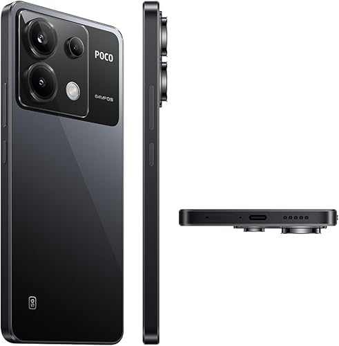 Miniatura 7 de Xiaomi Poco X6 5G + 4G LTE Global Unlocked (256GB + 8GB) GSM 6.67" 64MP Triple Cámara (Tmobile Mint Tello Global) + (paquete de cargador dual para