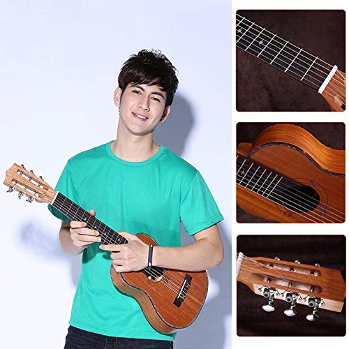 KEPOHK 30 pouces 20 frettes guitare, ukul¨¦l¨¦ 6 cordes guitare acoustique guitare hawa?enne Instruments de musique 30… - Les Beatles, Paul McCartney, John Lennon, RIngo Starr, George Harrison KEPOHK 30 pouces 20 frettes guitare, ukul¨¦l¨¦ 6 cordes guitare acoustique guitare hawa?enne Instruments de musique 30… – Image 3