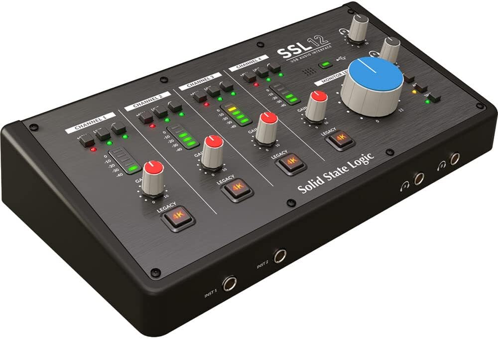 Amazon.com: Solid State Logic SSL 2 Plus MKII USB Audio Interface with ...