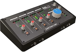 SSL 12 12-in/8-out USB bus-powered audio interface, 32bit/192 kHz, included SSL Production Pack software bundle
